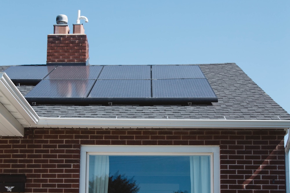 Rooftop solar panel